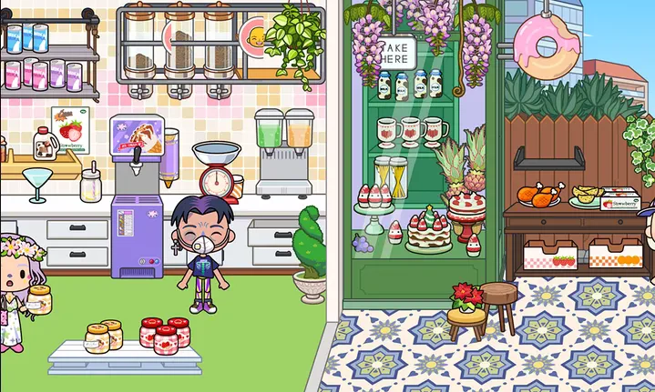 米加小镇世界美甲店无广告版