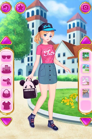 时尚女孩的装扮秀游戏2