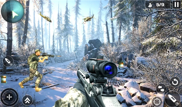 山地狙击手射击3d Real Commando secret Missions