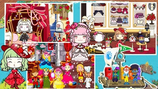 米加小镇三丽鸥世界最新版图2