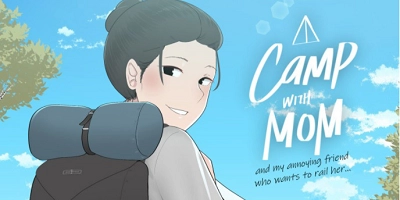 我和朋友陪妈妈去露营游戏