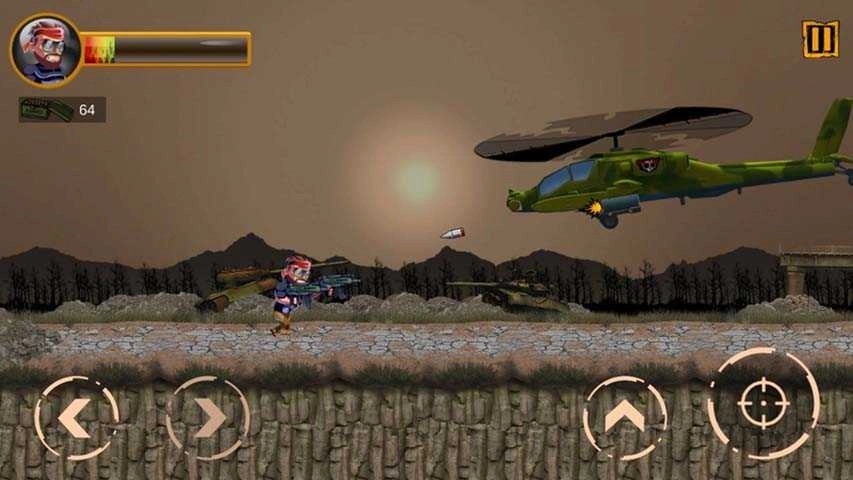 金属打击射击士兵3