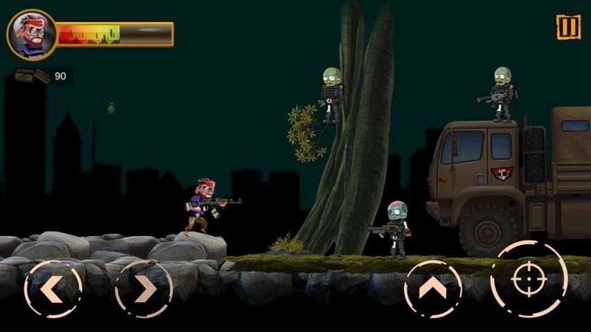 金属打击射击士兵4