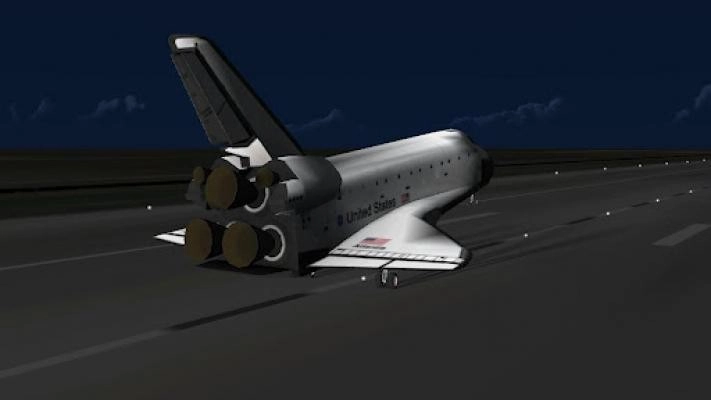 航天飞机降落(2)