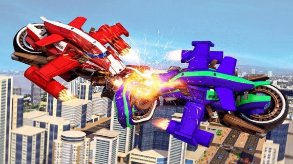 飞行摩托机器人(4)