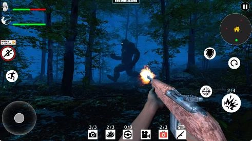 大脚怪狩猎森林怪物最新版图2