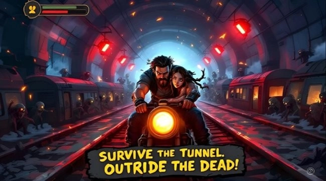 僵尸自行车逃生游戏(StuntBiker:Zombie)(1)