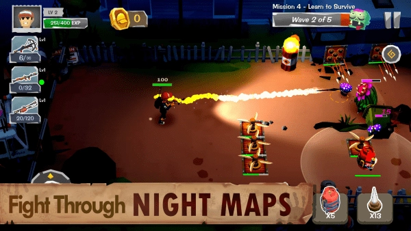 孤军奋战生存防御游戏