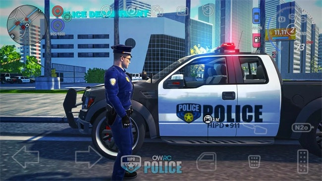 开放世界警察追逐模拟器内购(OWRCPolice)