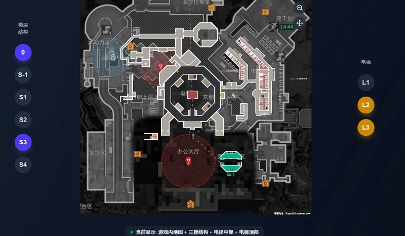 三角洲行动监狱地图工具