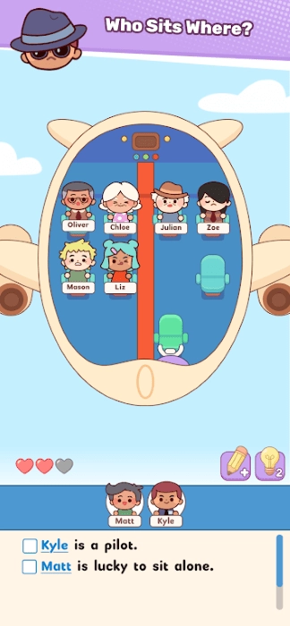 托卡座位大作战游戏(SeatShuffle)图1