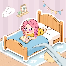 贴纸装饰屋游戏