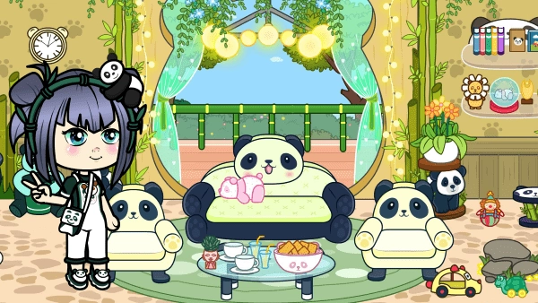 提子镇熊猫房屋设计游戏3