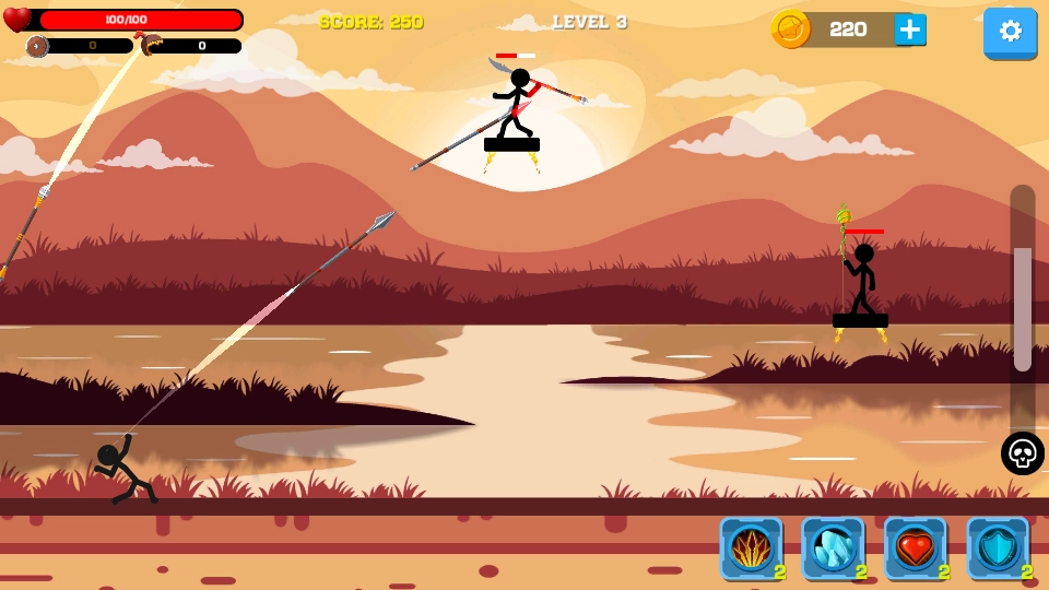 长矛大帝火柴人图2