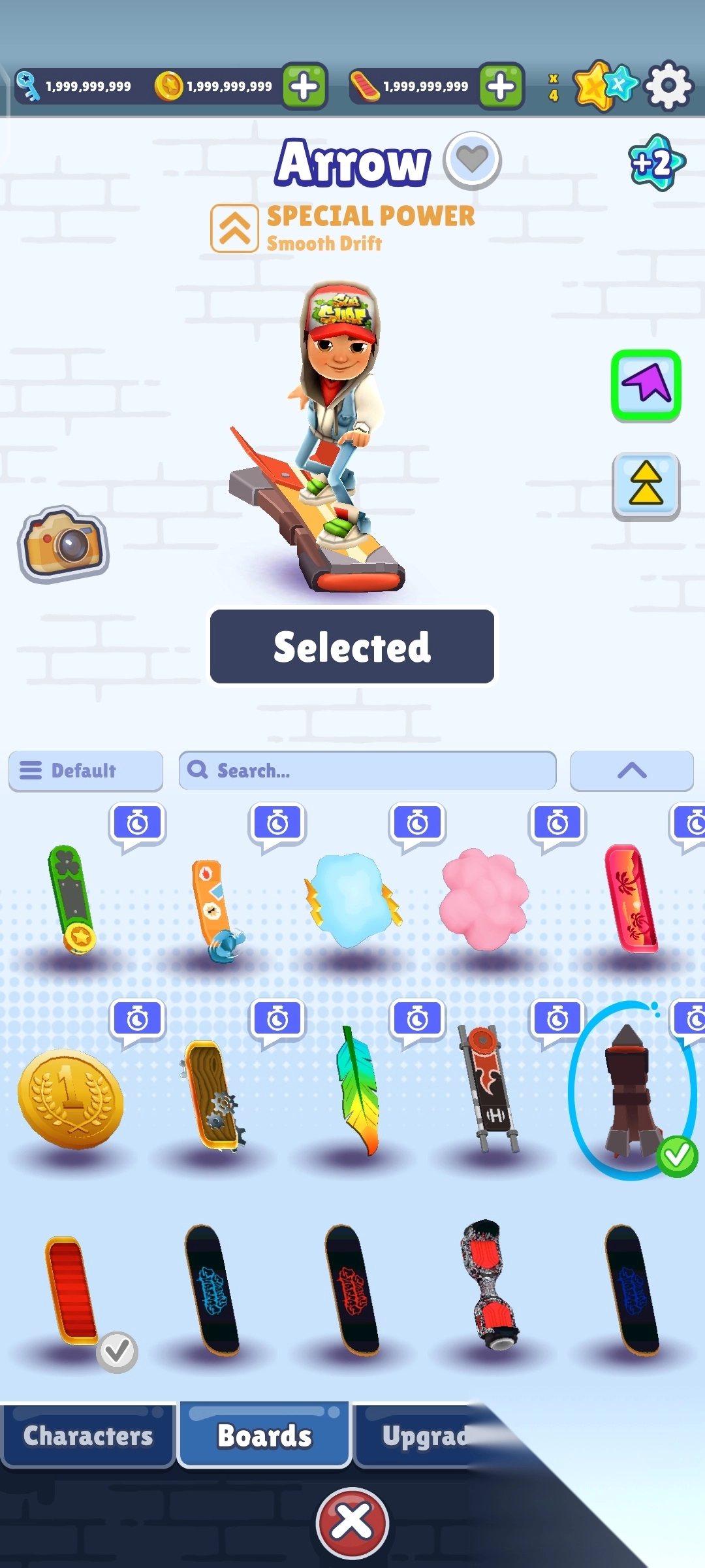 subwaysurf有幻影滑板全皮肤版图1