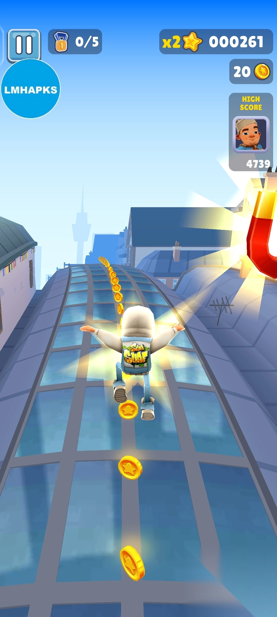 subwaysurf有幻影滑板全皮肤版图2