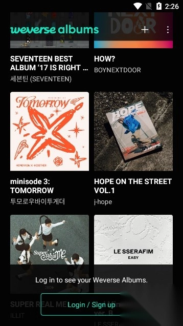 weversealbums最新版截图1