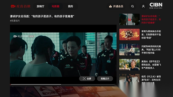 CIBN歡喜首映電視版