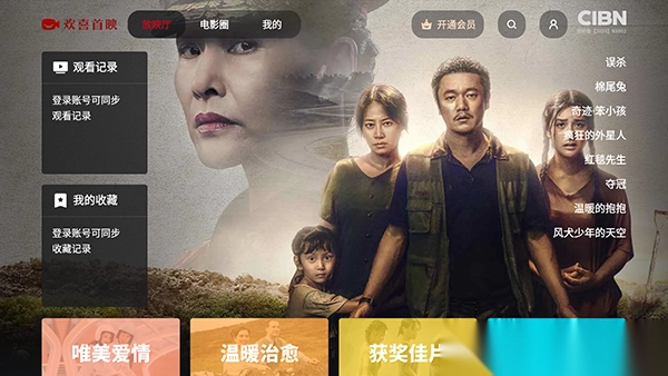 CIBN歡喜首映電視版