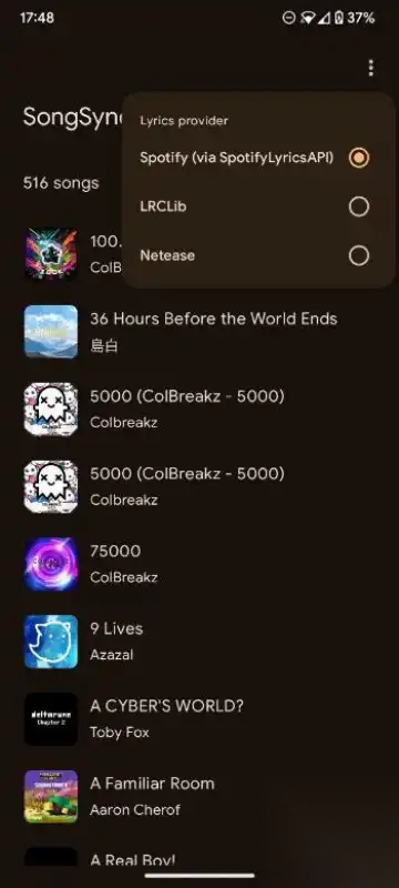 SongSync歌词提取软件免费版
