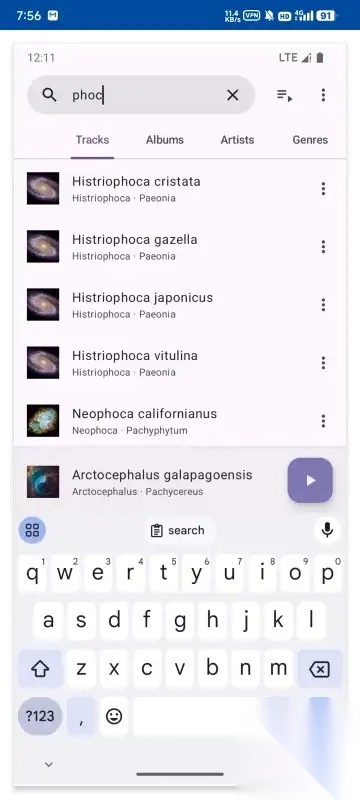 Phocid音乐播放器(1)