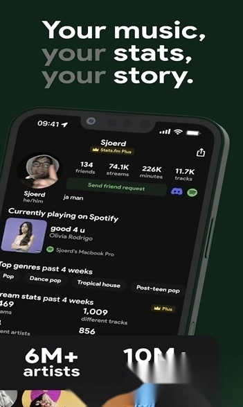 spotistatsforspotify中文版截图3