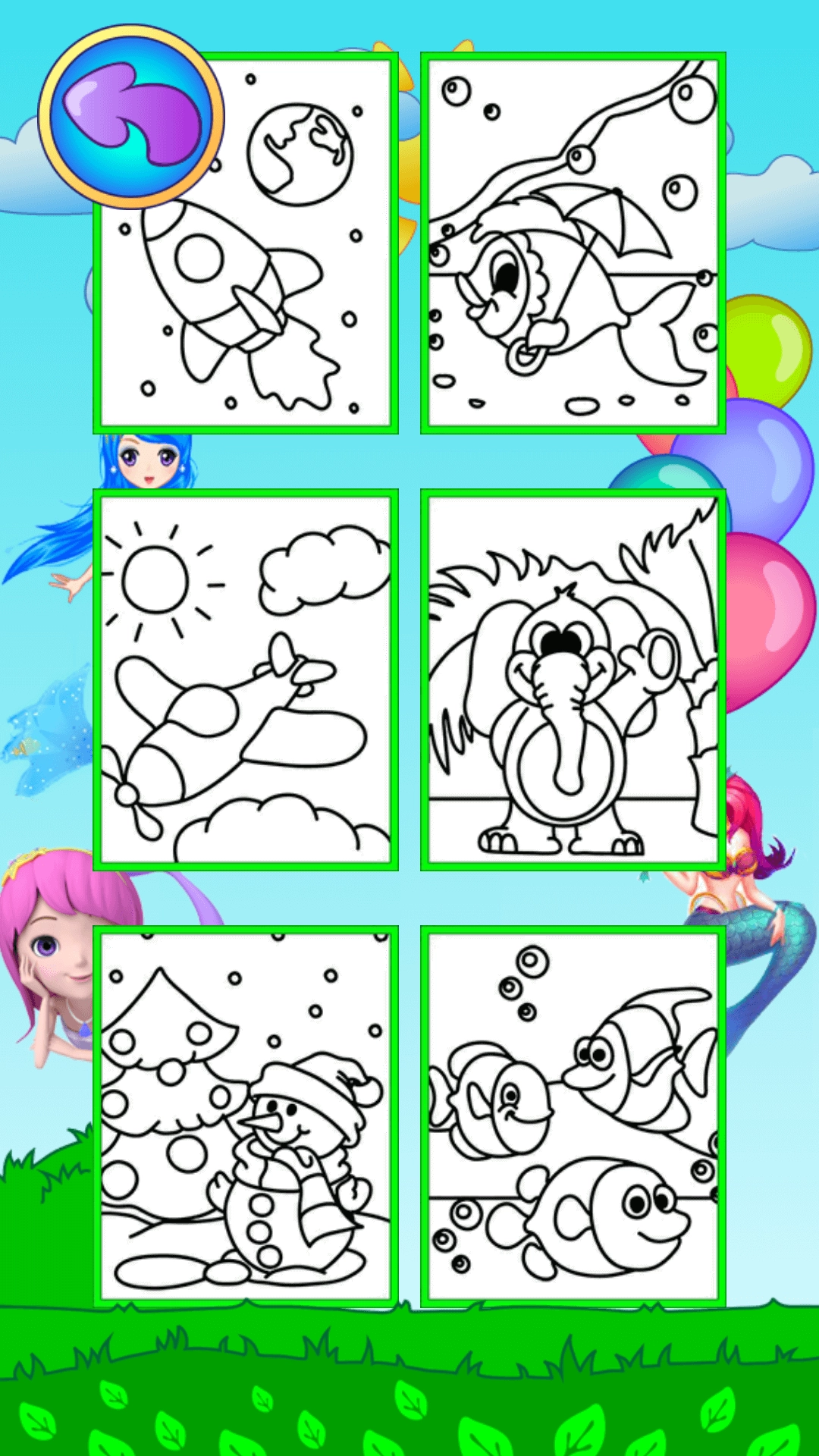 人鱼公主爱画画-图4