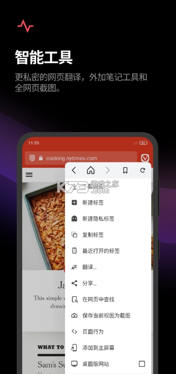 Vivaldi游览器官方版v7.4.3691.84图3