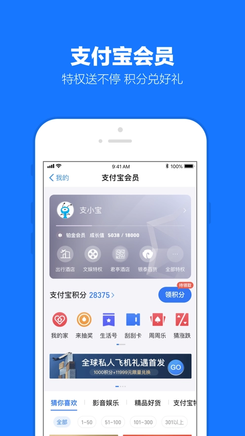 支付宝自动登录版v10.7.50.8000截图8