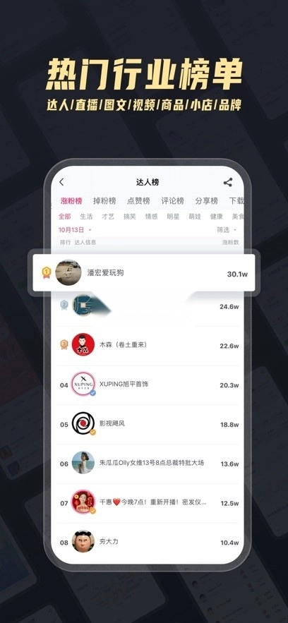灰豚数据app官方版v3.5.9图1