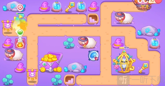 保卫萝卜4阿波与魔法宝藏第34关的通关方法是什么？第34关通关攻略汇总