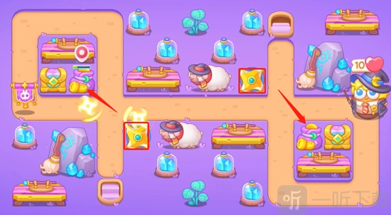 保卫萝卜4阿波与魔法宝藏第44关的通关方法是什么？第44关通关攻略汇总