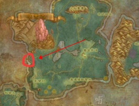魔兽世界秘蓝岛港口在何处魔兽世界秘蓝岛的前往方式