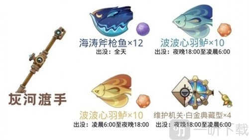 原神灰河渡手钓鱼点的位置在哪里？灰河渡手钓鱼点位详细介绍