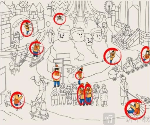 也就我眼尖，小砂糖橘出游该咋玩？小砂糖橘出游找出11个小砂糖橘的通关秘籍