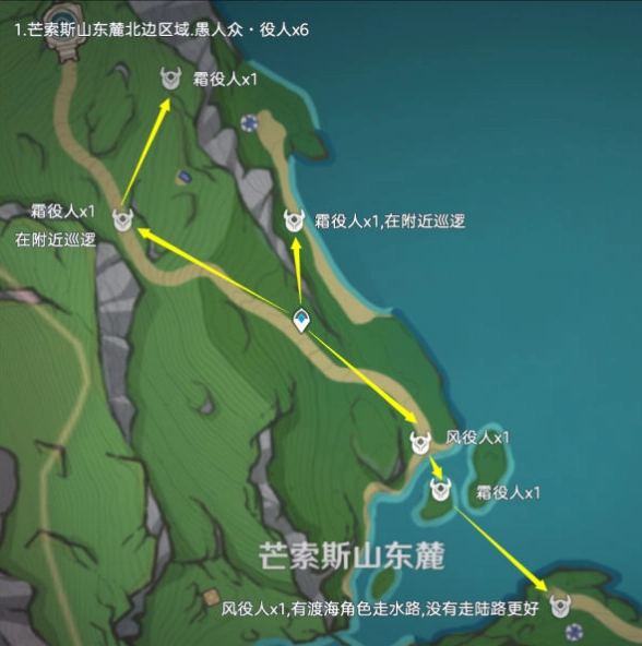 原神愚人众役人的位置在哪里？愚人众役人位置分享