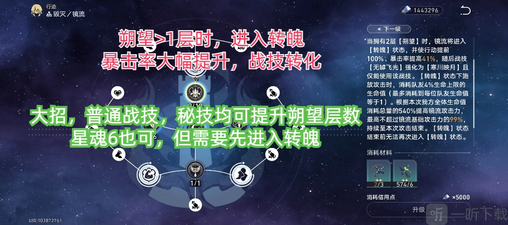 崩坏星穹铁道镜流该如何培养？崩坏星穹铁道镜流培养攻略来啦