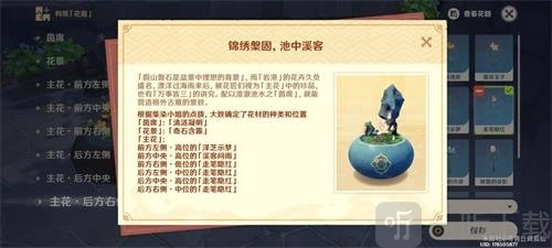 《原神》第二道花题玩法及第二天摆放技巧分享