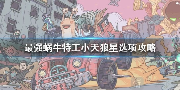 最强蜗牛里特工小天狼星该怎么选，选择特工小天狼星的选项时有哪些需要注意的地方？