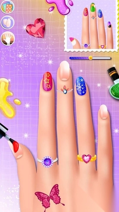 时尚少女美甲店