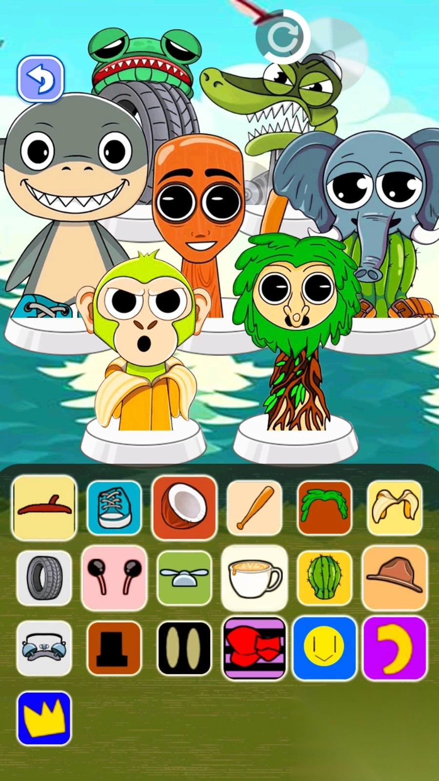 节奏盒子换装合成