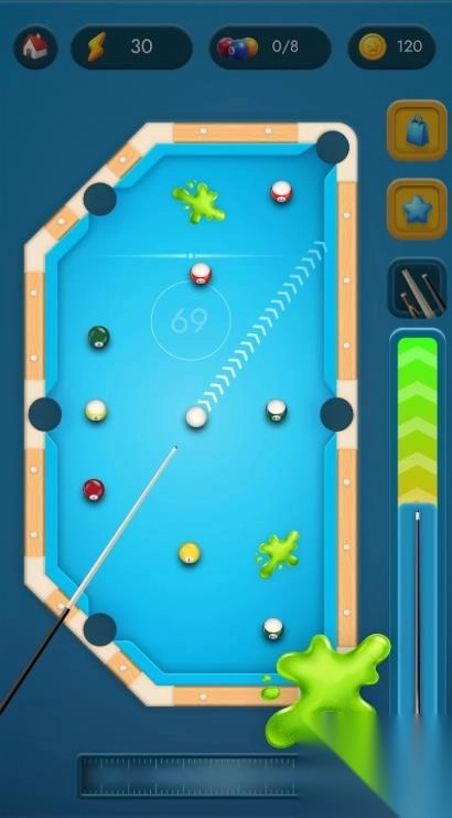 8球台球游戏