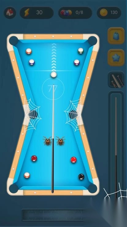 8球台球游戏