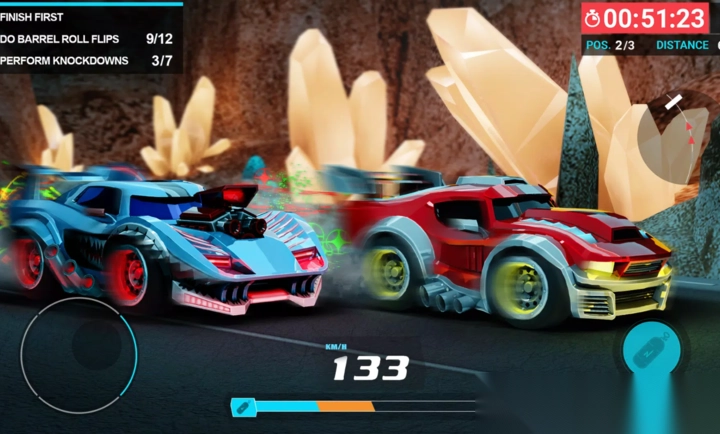 极速狂飙3D特技竞速(2)