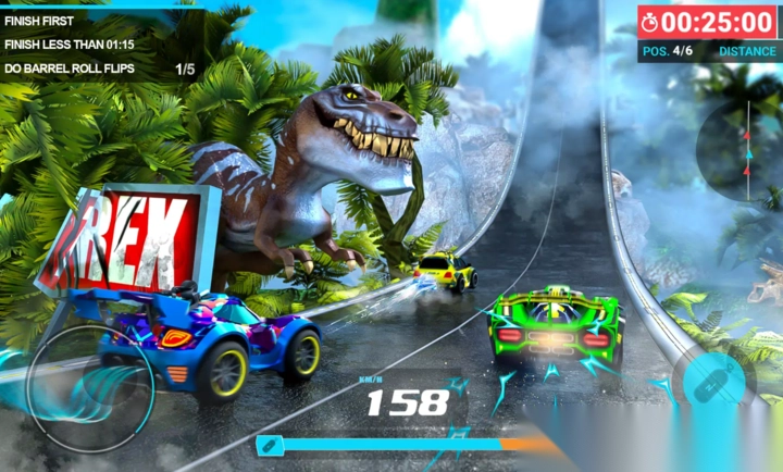 极速狂飙3D特技竞速(3)