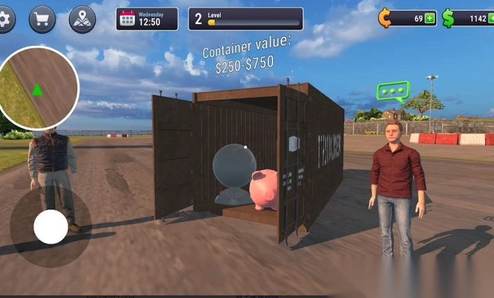 库房拍卖模拟器