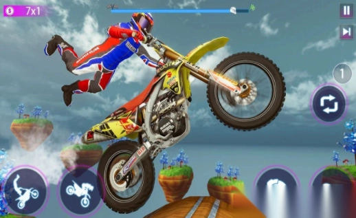 真正摩托车特技比赛图1