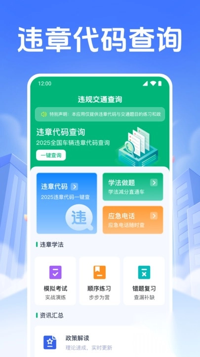 車輛違規(guī)速查截圖1