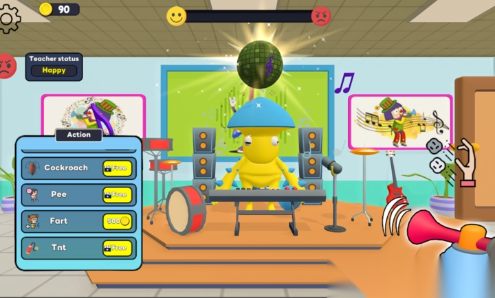 怪兽学生校园整蛊