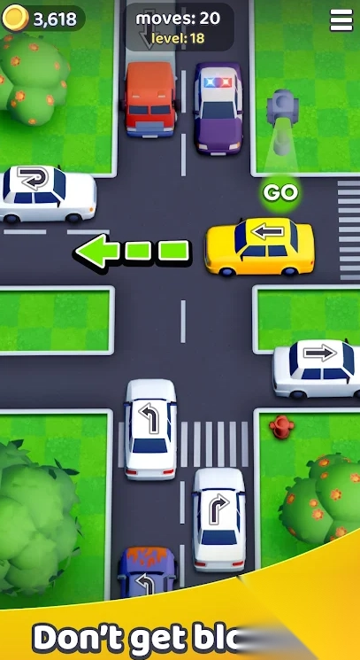 汽车外出交通停车游戏3